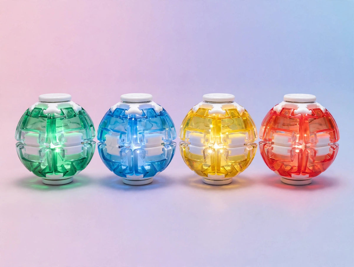 Spin Ball - Press, Spin & Rotate Sensory Fidget Toy | Age 3+