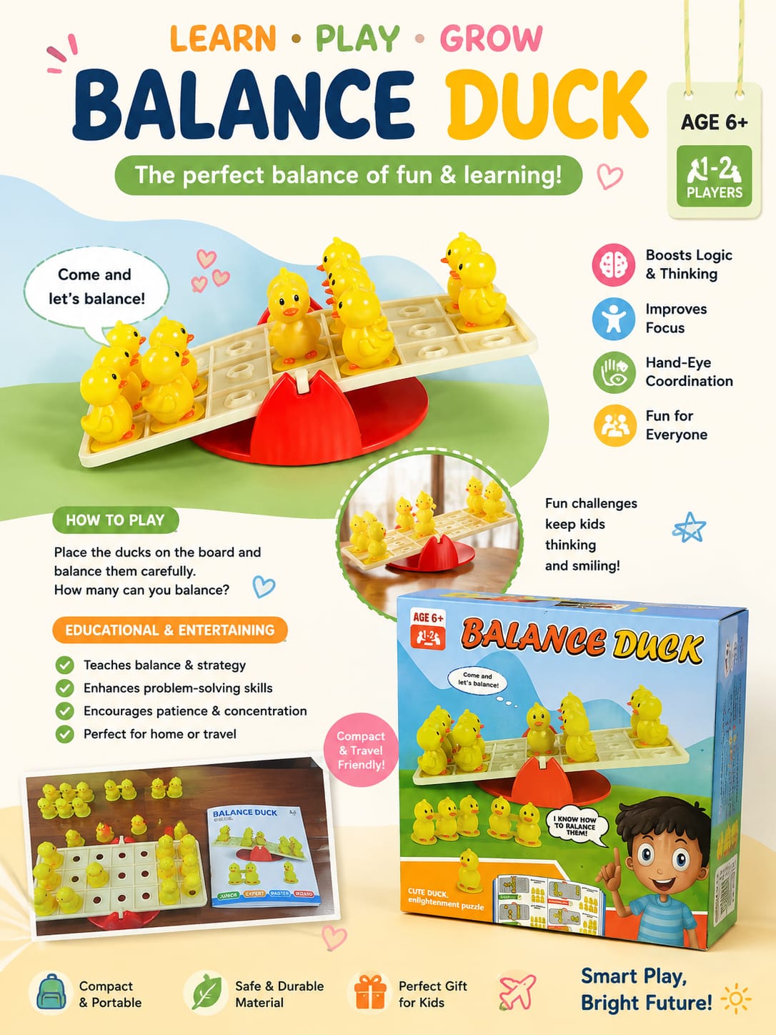 Balance Duck - Educational Balancing Game