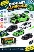 Die-Cast Car Model 1:32 - Real Cars, Mini Size