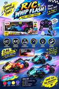 R/C Whip Flash Racing Car - 2.4GHz Remote Control with Spray
