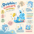 Dolphin Concert Toy – Musical, Lights & Bump Go Action for Kids
