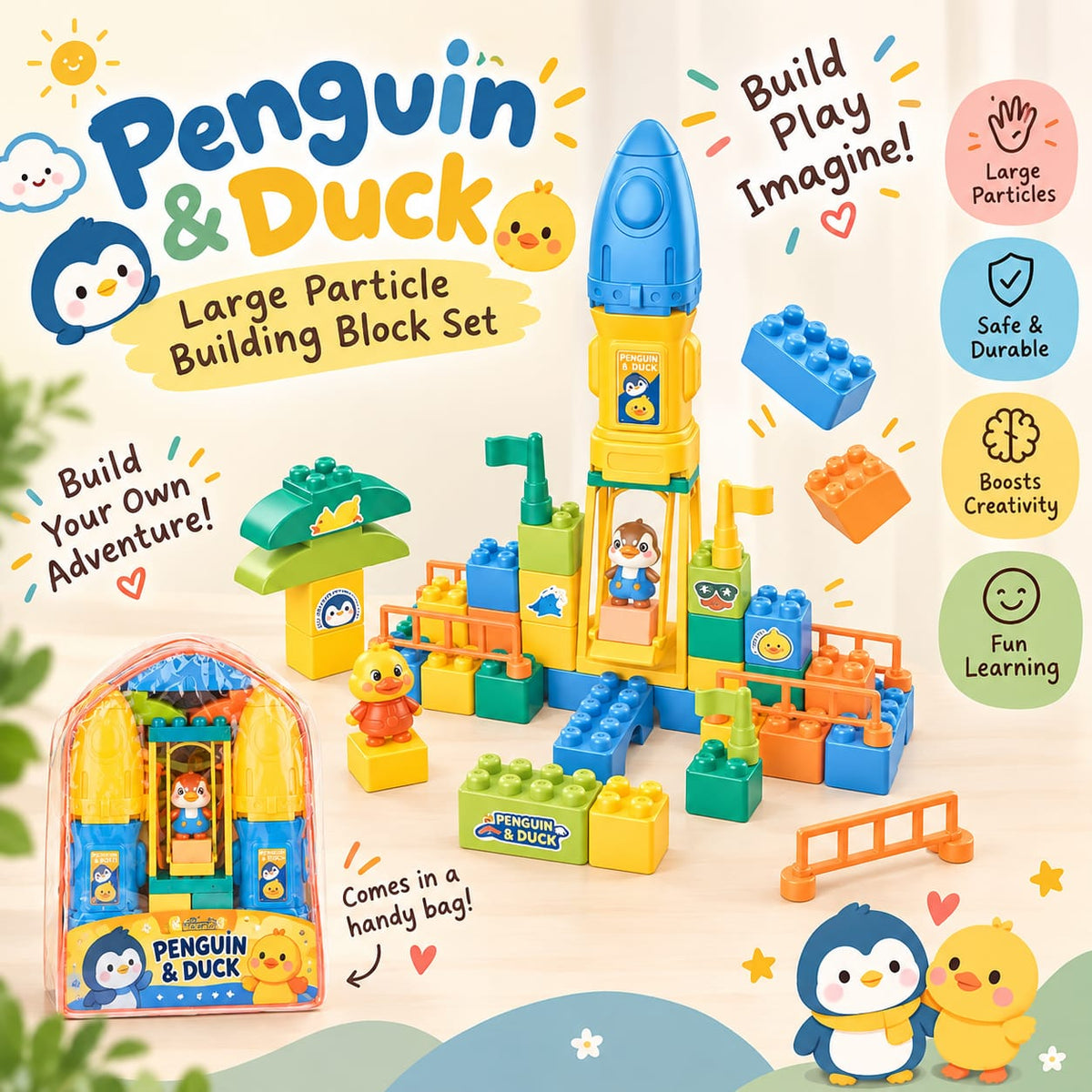 Building Blocks Set – Creative Learning Toy for Kids