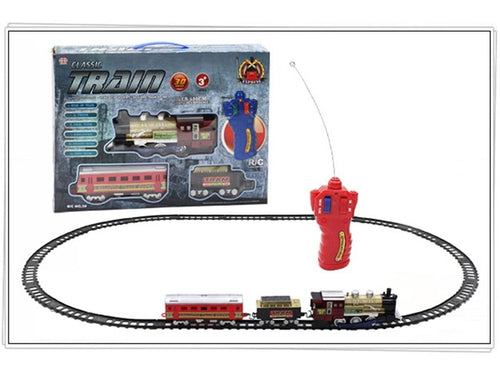 27-Piece RC Classic Train Set with Lights & Sounds