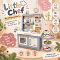 Little Chef Play Kitchen with Lights & Sounds