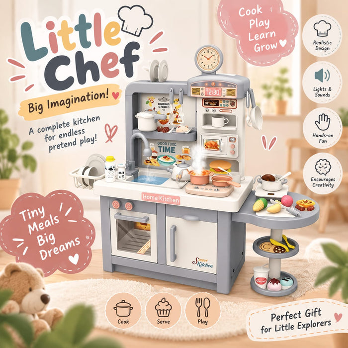 Little Chef Play Kitchen with Lights & Sounds