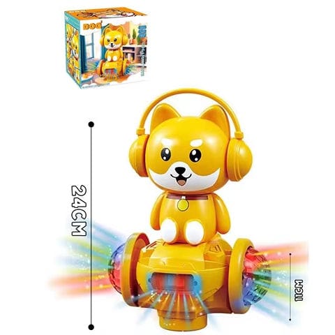 Dancing Puppy Toy with Music & Colorful Lights