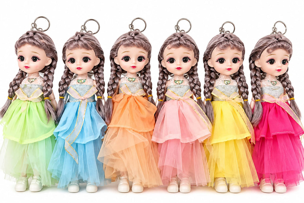 Princess Doll Keychain & Bag Charm