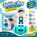 Fashion Boy 360° Rolling - 5D Lights & Music Toy For Kids