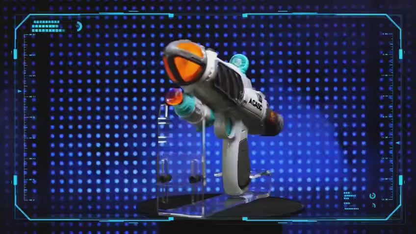 Space Toy Blaster with LED Lights, Sound & Foam Darts